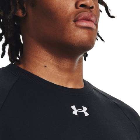 Bluza męska Under Armour Rival Fleece Crew czarna 1379755 001 M Under Armour