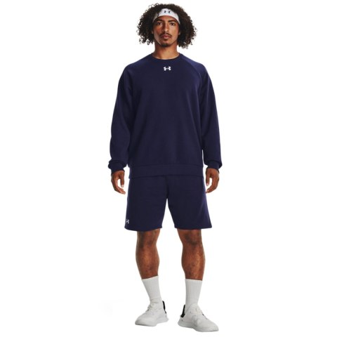 Bluza męska Under Armour Rival Fleece Crew granatowa 1379755 410 L Under Armour