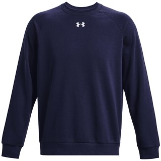 Bluza męska Under Armour Rival Fleece Crew granatowa 1379755 410 S Under Armour