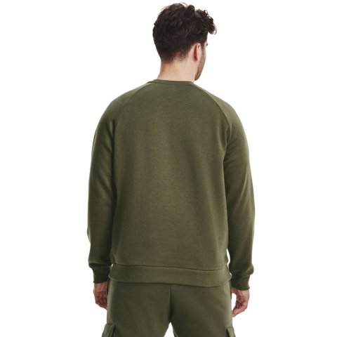 Bluza męska Under Armour Rival Fleece Crew khaki 1379755 390 S Under Armour