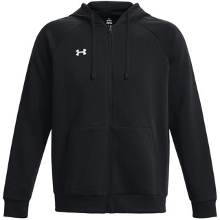 Bluza męska Under Armour Rival Fleece FZ Hoodie czarna 1379767 001 L Under Armour