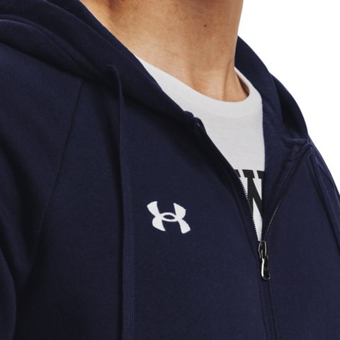 Bluza męska Under Armour Rival Fleece FZ Hoodie granatowa 1379767 410 L Under Armour