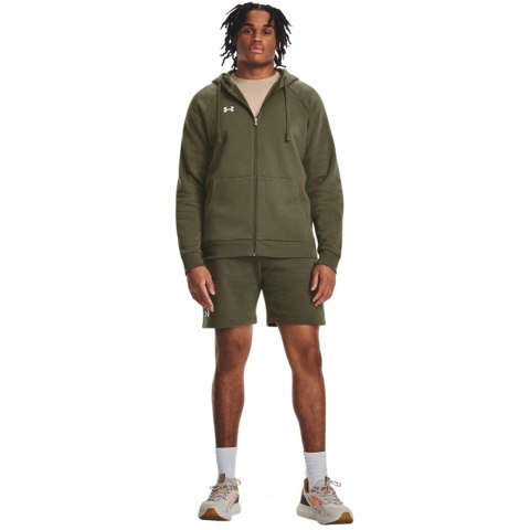 Bluza męska Under Armour Rival Fleece FZ Hoodie khaki 1379767 390 S Under Armour