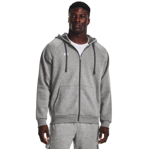 Bluza męska Under Armour Rival Fleece FZ Hoodie szara 1379767 025 S Under Armour