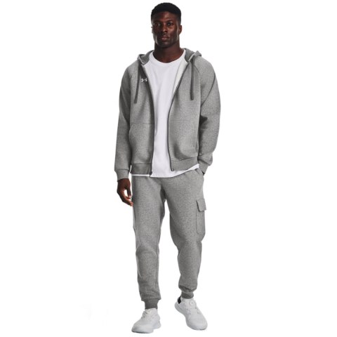 Bluza męska Under Armour Rival Fleece FZ Hoodie szara 1379767 025 S Under Armour