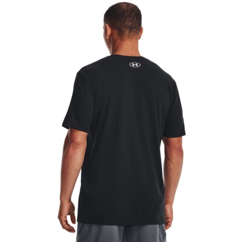 Koszulka męska Under Armour Camo Chest Stripe SS czarna 1376830 001 M Under Armour