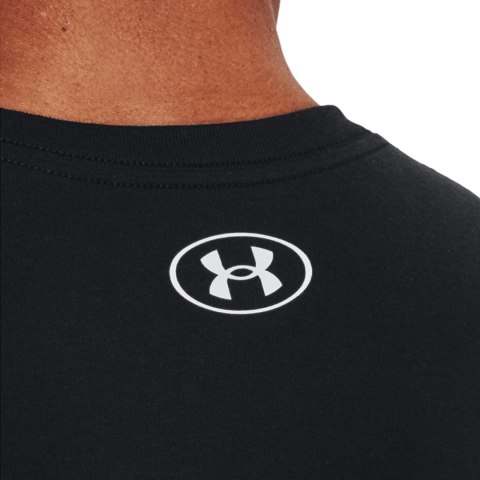 Koszulka męska Under Armour Camo Chest Stripe SS czarna 1376830 001 M Under Armour