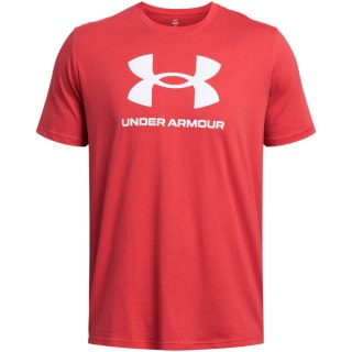 Koszulka męska Under Armour Sportstyle Logo czerwona 1382911 814 2XL Under Armour