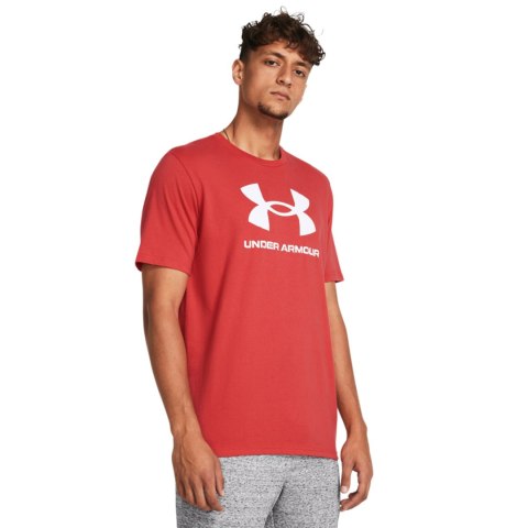 Koszulka męska Under Armour Sportstyle Logo czerwona 1382911 814 XL Under Armour
