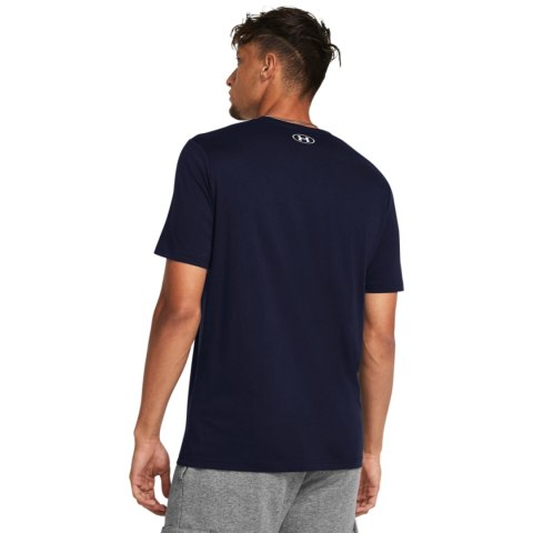 Koszulka męska Under Armour Sportstyle Logo granatowa 1382911 408 L Under Armour