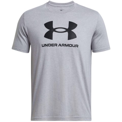 Koszulka męska Under Armour Sportstyle Logo szara 1382911 035 XL Under Armour