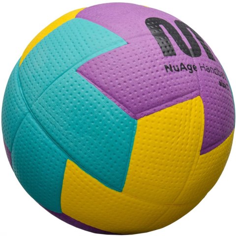 Piłka ręczna Meteor Nuage Junior 1 fioletowo-błękitno-żółta 16691 1 Meteor