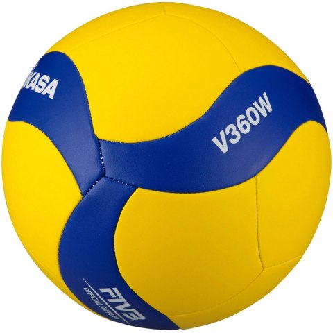 Piłka siatkowa Mikasa żółto-niebieska V360W 5 Mikasa