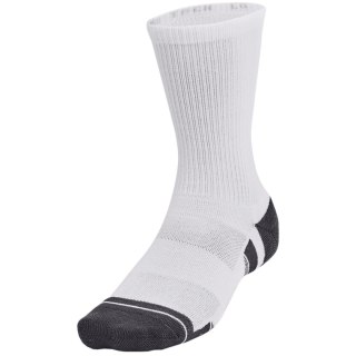 Skarpety Under Armour Performance Tech 3 pary biało-czarne 1379512 100 XL Under Armour