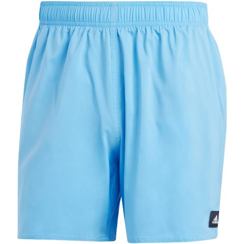 Spodenki kąpielowe męskie adidas Solid CLX Short-Length błękitne IR6220 S Adidas