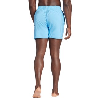 Spodenki kąpielowe męskie adidas Solid CLX Short-Length błękitne IR6220 S Adidas