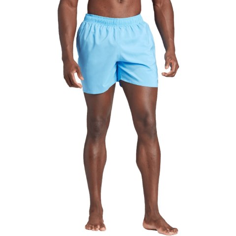 Spodenki kąpielowe męskie adidas Solid CLX Short-Length błękitne IR6220 S Adidas