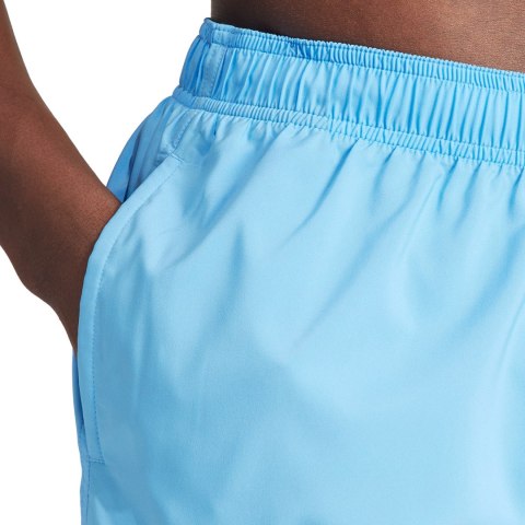 Spodenki kąpielowe męskie adidas Solid CLX Short-Length błękitne IR6220 S Adidas