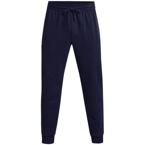 Spodnie męskie Under Armour Rival Fleece Joggers granatowe 1379774 410 XL Under Armour