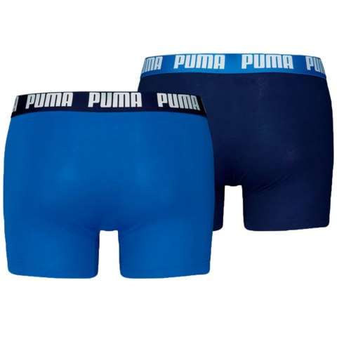 Bokserki męskie Puma Everyday Basic 2p niebieskie, granatowe 938320 04 L Puma