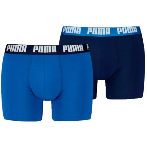 Bokserki męskie Puma Everyday Basic 2p niebieskie, granatowe 938320 04 XL Puma