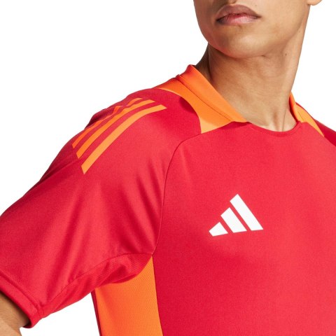 Koszulka męska adidas Tiro 24 Competition Training czerwona IS1658 L Adidas teamwear