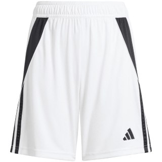 Spodenki dla dzieci adidas Tiro 24 biało-czarne IR9370 140cm Adidas teamwear