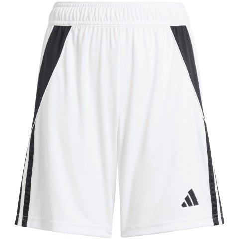 Spodenki dla dzieci adidas Tiro 24 biało-czarne IR9370 140cm Adidas teamwear