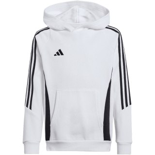 Bluza dla dzieci adidas Tiro 24 Hooded Sweat biała IR7506 152cm Adidas teamwear