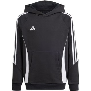Bluza dla dzieci adidas Tiro 24 Hooded Sweat czarna IJ5611 152cm Adidas teamwear