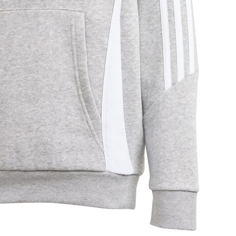 Bluza dla dzieci adidas Tiro 24 Hooded Sweat szara IR7505 116cm Adidas teamwear