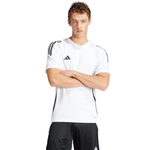 Koszulka męska adidas Tiro 24 Jersey biała IS1019 M Adidas teamwear