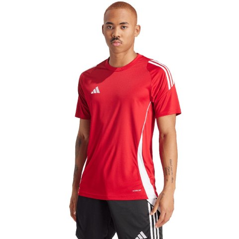 Koszulka męska adidas Tiro 24 Jersey czerwona IS1016 2XL Adidas teamwear