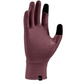 Rękawiczki damskie do biegania Nike Dri-Fit brązowe N1002219206 XS Nike
