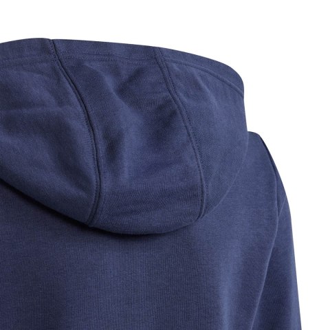 Bluza dla dzieci adidas Essentials 3-Stripes Full-Zip Hoodie granatowa IB1667 Adidas Bluza dla dzieci adidas Essentials 3-Stripes Full-Zip Hoodie granatowa IB1667 Adidas