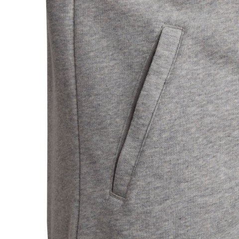 Bluza dla dzieci adidas Essentials 3-Stripes Full-Zip Hoodie szara IC3635 Adidas Bluza dla dzieci adidas Essentials 3-Stripes Full-Zip Hoodie szara IC3635 Adidas