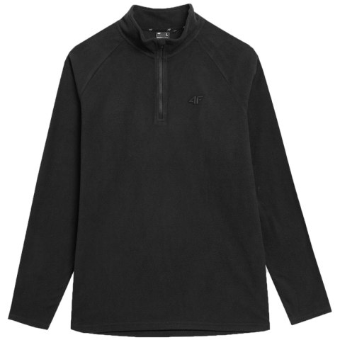Bluza polarowa męska 4F M034 głęboka czerń 4FAW23UFLEM034 20S 4F Bluza polarowa męska 4F M034 głęboka czerń 4FAW23UFLEM034 20S 4F