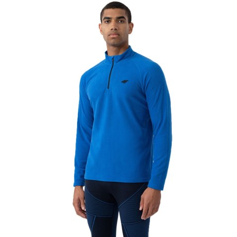 Bluza polarowa męska 4F M034 kobalt 4FAW23UFLEM034 36S 4F
