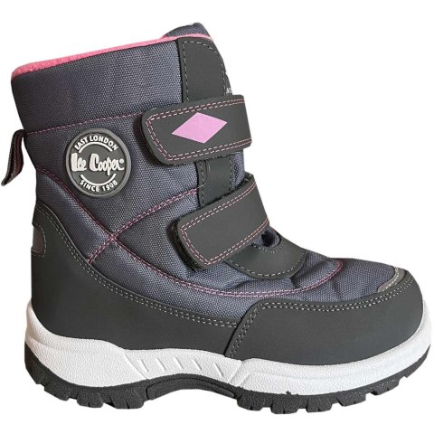 Buty dla dzieci Lee Cooper szare LCJ-23-44-1993K Lee Cooper Buty dla dzieci Lee Cooper szare LCJ-23-44-1993K Lee Cooper