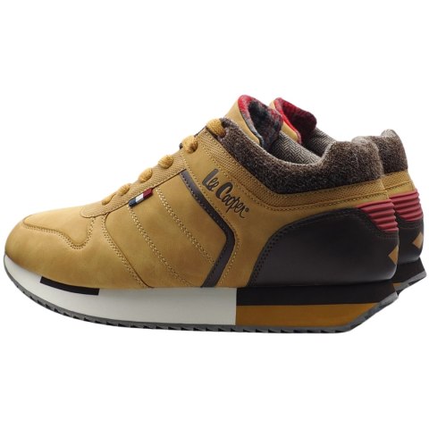 Buty męskie Lee Cooper brązowe LCJ-21-29-0643M Lee Cooper Buty męskie Lee Cooper brązowe LCJ-21-29-0643M Lee Cooper