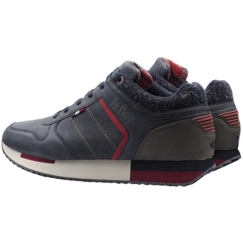 Buty męskie Lee Cooper granatowo-czerwone LCJ-21-29-0642M Lee Cooper Buty męskie Lee Cooper granatowo-czerwone LCJ-21-29-0642M Lee Cooper