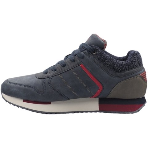 Buty męskie Lee Cooper granatowo-czerwone LCJ-21-29-0642M Lee Cooper Buty męskie Lee Cooper granatowo-czerwone LCJ-21-29-0642M Lee Cooper