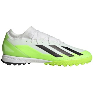 Buty piłkarskie adidas X Crazyfast.3 TF biało-zielone ID9337 Adidas