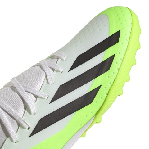 Buty piłkarskie adidas X Crazyfast.3 TF biało-zielone ID9337 Adidas Buty piłkarskie adidas X Crazyfast.3 TF biało-zielone ID9337 Adidas