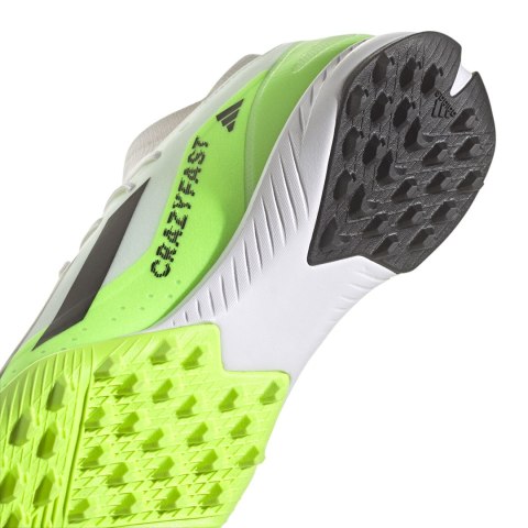 Buty piłkarskie adidas X Crazyfast.3 TF biało-zielone ID9337 Adidas Buty piłkarskie adidas X Crazyfast.3 TF biało-zielone ID9337 Adidas