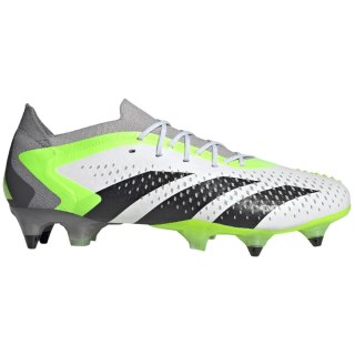 Buty piłkarskie adidas Predator Accuracy.1 Low SG biało-zielone IF2292 Adidas