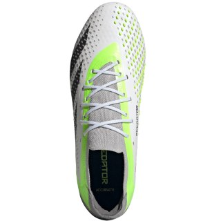 Buty piłkarskie adidas Predator Accuracy.1 Low SG biało-zielone IF2292 Adidas