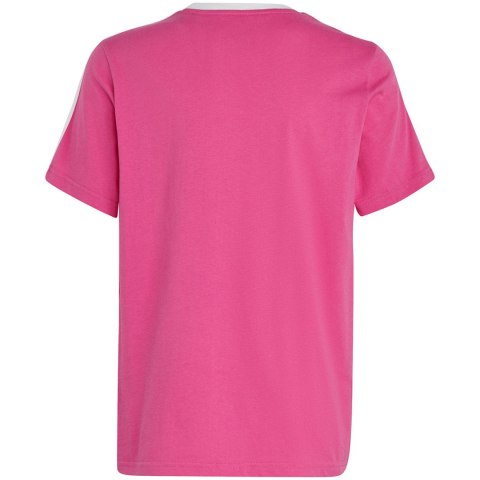 Koszulka dla dzieci adidas Essentials 3-Stripes Cotton Loose Fit Boyfriend Tee różowa IC3639 Adidas Koszulka dla dzieci adidas Essentials 3-Stripes Cotton Loose Fit Boyfriend Tee różowa IC3639 Adidas