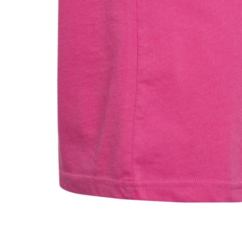 Koszulka dla dzieci adidas Essentials 3-Stripes Cotton Loose Fit Boyfriend Tee różowa IC3639 Adidas Koszulka dla dzieci adidas Essentials 3-Stripes Cotton Loose Fit Boyfriend Tee różowa IC3639 Adidas