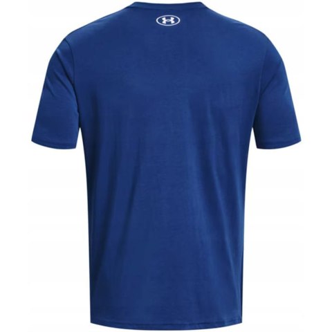 Koszulka męska Under Armour Sportstyle Logo SS niebieska 1329590 471 Under Armour